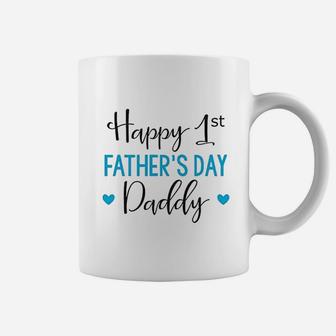 Fathers Day Baby Happy First Fathers Day Daddy Baby Coffee Mug - Seseable