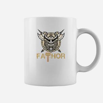 Fathor For Men Father Viking Hero Fathers Day Shirt Premium Coffee Mug - Seseable