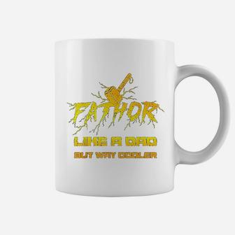 Fathor Funny Fathers Day Gifts For Dad Cool Graphic Coffee Mug - Seseable