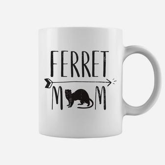 Ferret Mom Funny Pet Ferret Or Weasel Gift Coffee Mug - Seseable