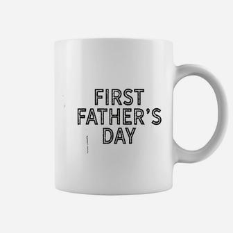 First Fathers Day 1st For Men New Daddy Baby Gift Idea Coffee Mug - Seseable