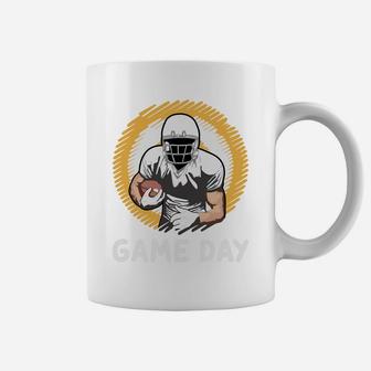 Football Player Game Day Sport Gift For Football Lovers Coffee Mug - Seseable