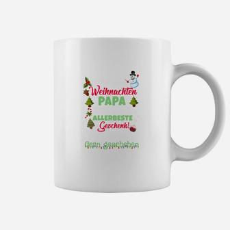 Frohe Erste Weihnachten Papa Tassen - Seseable