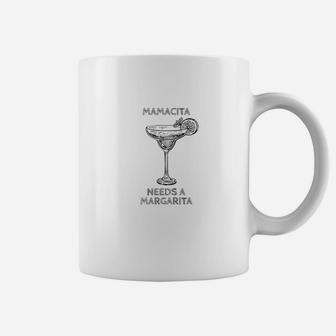 Funny Cinco De Mayo For Women Mamacita Need Margarita Coffee Mug - Seseable