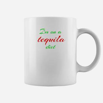 Funny Cruise Vacation For Dad Who Loves Tequila Coffee Mug - Seseable
