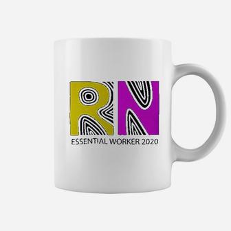 Funny Graphic Rn Registered Nurse Essential Worker 2020 Coffee Mug - Seseable