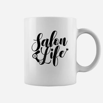 Funny Hair Salon Hairdresser Stylist Hairstylist Gift Coffee Mug - Seseable