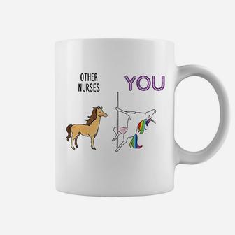 Funny Nurse Unicorn, funny nursing gifts Coffee Mug - Seseable