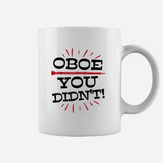 Funny Oboe Player Marching Band Orchestra Gag Gift Coffee Mug - Seseable