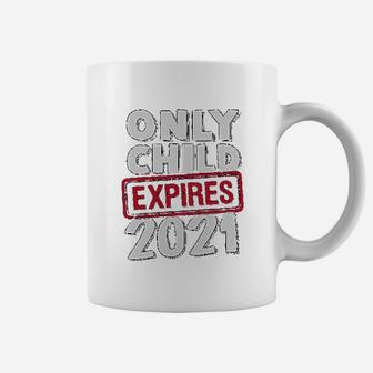 Funny Only Child Expires 2021 Big Brother Sister Siblings Coffee Mug - Seseable