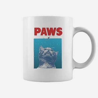 Funny Paws Funny Cat For Cat Lovers Coffee Mug - Seseable