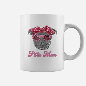 Funny Pittie Mom Cool Pitbull Dog Coffee Mug - Seseable