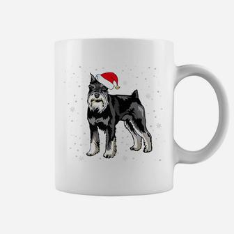 Funny Schnauzer Christmas Xmas Schnauzer Dog Gift Te Coffee Mug - Seseable