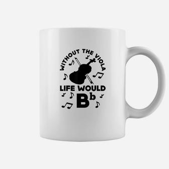 Funny Viola Violin Orchestra Band Musical Gift Coffee Mug - Seseable