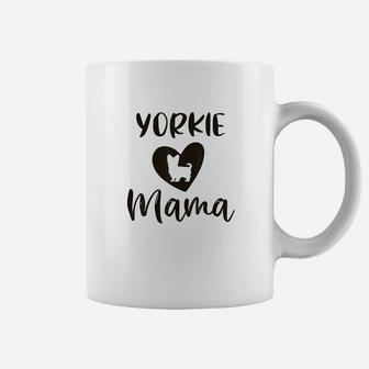 Funny Yorkie Mama Costume Lover Owner Gifts Dog Mom Coffee Mug - Seseable