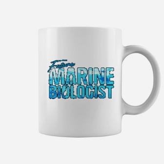Future Marine Biologist Ocean Student Biology Pun Coffee Mug - Seseable