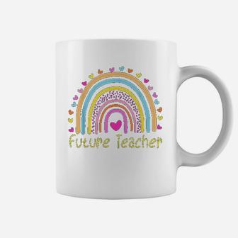 Future Teacher Rainbow Coffee Mug - Seseable