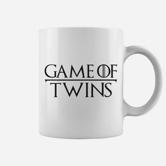 Game Of Twins Funny Twin Gift Dad Mom Brother Sister Coffee Mug - Seseable