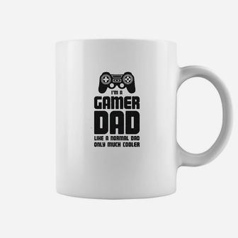 Gamer Dad Funny Gift For Fathers Cool Dads Gaming Coffee Mug - Seseable