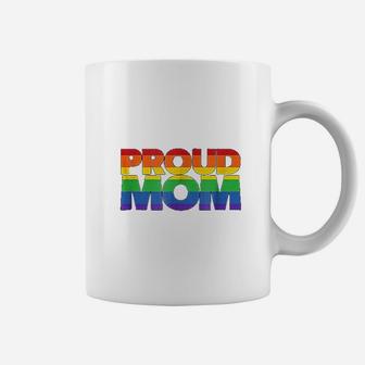 Gay Pride Proud Mom Lgbt Parent Mothers Day Coffee Mug - Seseable