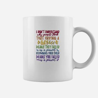 Gay Pride Proud Parent Mom Dad Parenting Mama Bear Coffee Mug - Seseable