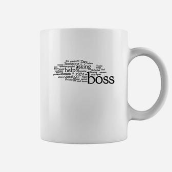 Gift For Boss Day Tshirts Boss Coffee Mug - Seseable