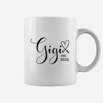 Gigi Est 2020 Gift For New Grandmas Gigi Gifts Coffee Mug - Seseable