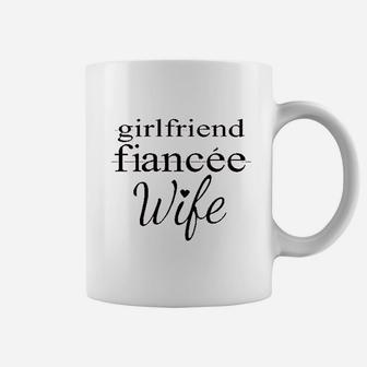 Girlfriend Fiancee Wife, best friend birthday gifts, unique friend gifts, gift for friend Coffee Mug - Seseable