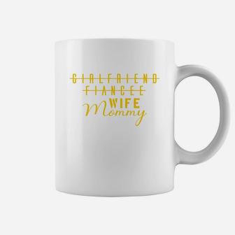 Girlfriend Fiancee Wife Mommy, best friend christmas gifts, birthday gifts for friend, gift for friend Coffee Mug - Seseable