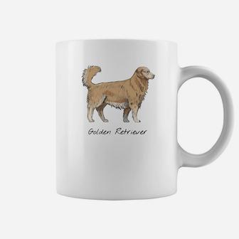 Golden Retriever Doggy, dog christmas gifts, gifts for dog owners, dog birthday gifts Coffee Mug - Seseable