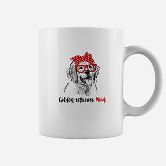 Golden Retriever Mom Cute Dog Shirts For Women Coffee Mug - Seseable
