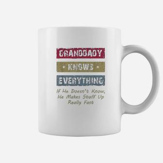 Granddaddy Knows Everything, best christmas gifts for dad Coffee Mug - Seseable