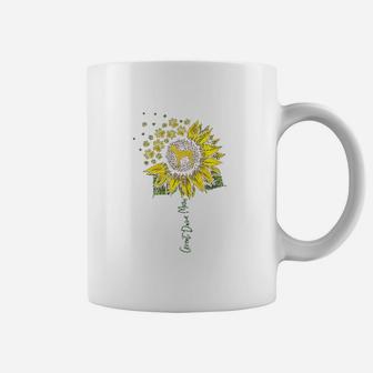 Great Dane Mom Sunflower Great Dane Lover Gifts Coffee Mug - Seseable