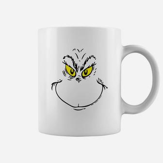 Grinch Face Grinch Christmas Coffee Mug - Seseable