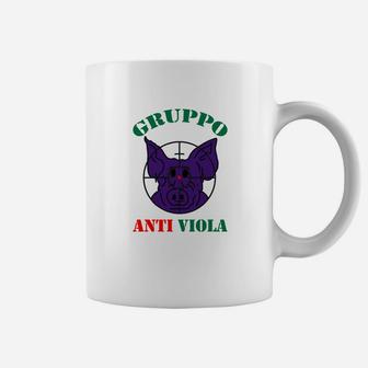 Gruppo Anti Viola Tassen, Schweinedesign Lustiges Motiv - Seseable