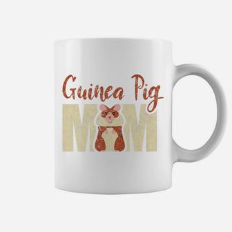 Guinea Pig Mom Pet Animal Mother Mommy Distressed Coffee Mug - Seseable