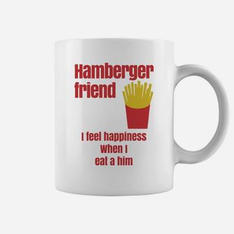 Hamberger Friend Funny, best friend gifts, gifts for your best friend, friend christmas gifts Coffee Mug - Seseable