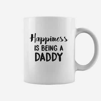 Happiness Is Being A Daddy, best christmas gifts for dad Coffee Mug - Seseable
