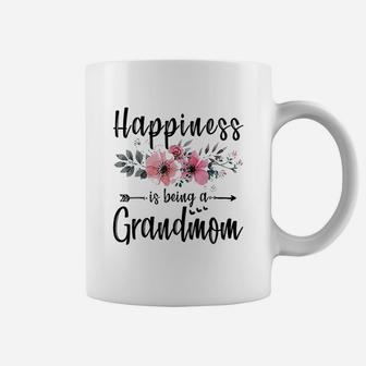 Happiness Is Being A Grandmom Coffee Mug - Seseable