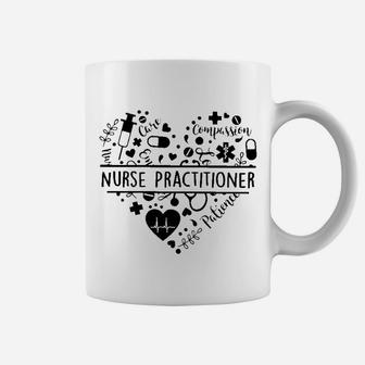 Heart Nurse Life Nurse Practitioner Coffee Mug - Seseable