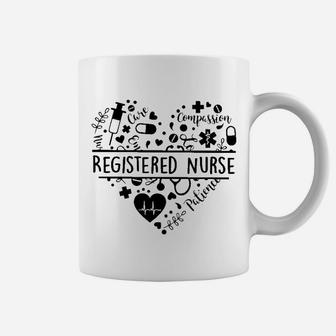 Heart Nurse Life Registered Nurse Coffee Mug - Seseable