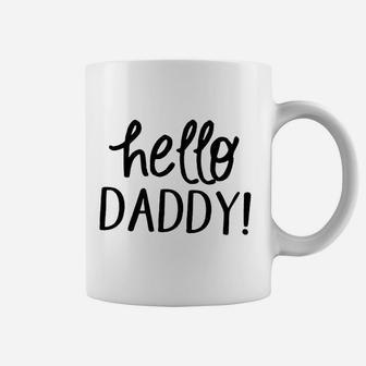 Hello Daddy Surprise Announcement Coffee Mug - Seseable