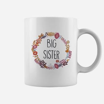 Hello Handmade Big Sister Soft Surprise Baby Birth Announcement Coffee Mug - Seseable