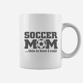 Hip Together Soccer Mom Raglan Coffee Mug - Seseable