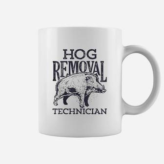 Hog Removal Technician Boar Hunting Vintage Pig Gift Coffee Mug - Seseable