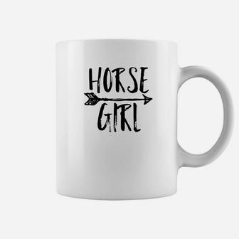 Horse Girl I Love Horses Riding Farm Jumping Vintage Coffee Mug - Seseable