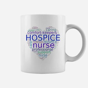Hospice Nurse Thank You, funny nursing gifts Coffee Mug - Seseable