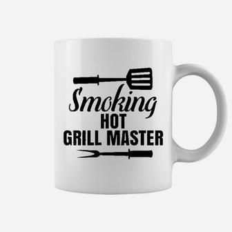 Hot Grill Master Bbq King Queen Of The Grill Coffee Mug - Seseable