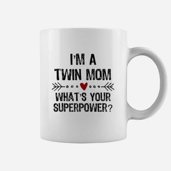 I Am A Twin Mom Coffee Mug - Seseable