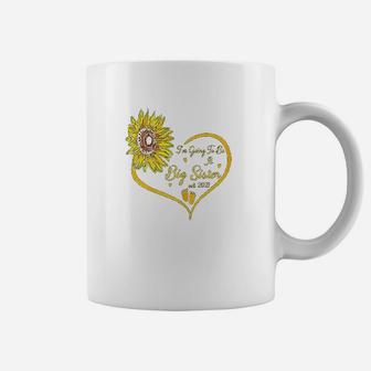 I Am Going To Be A Big Sis Promoted To Big Sister Est 2021 Coffee Mug - Seseable